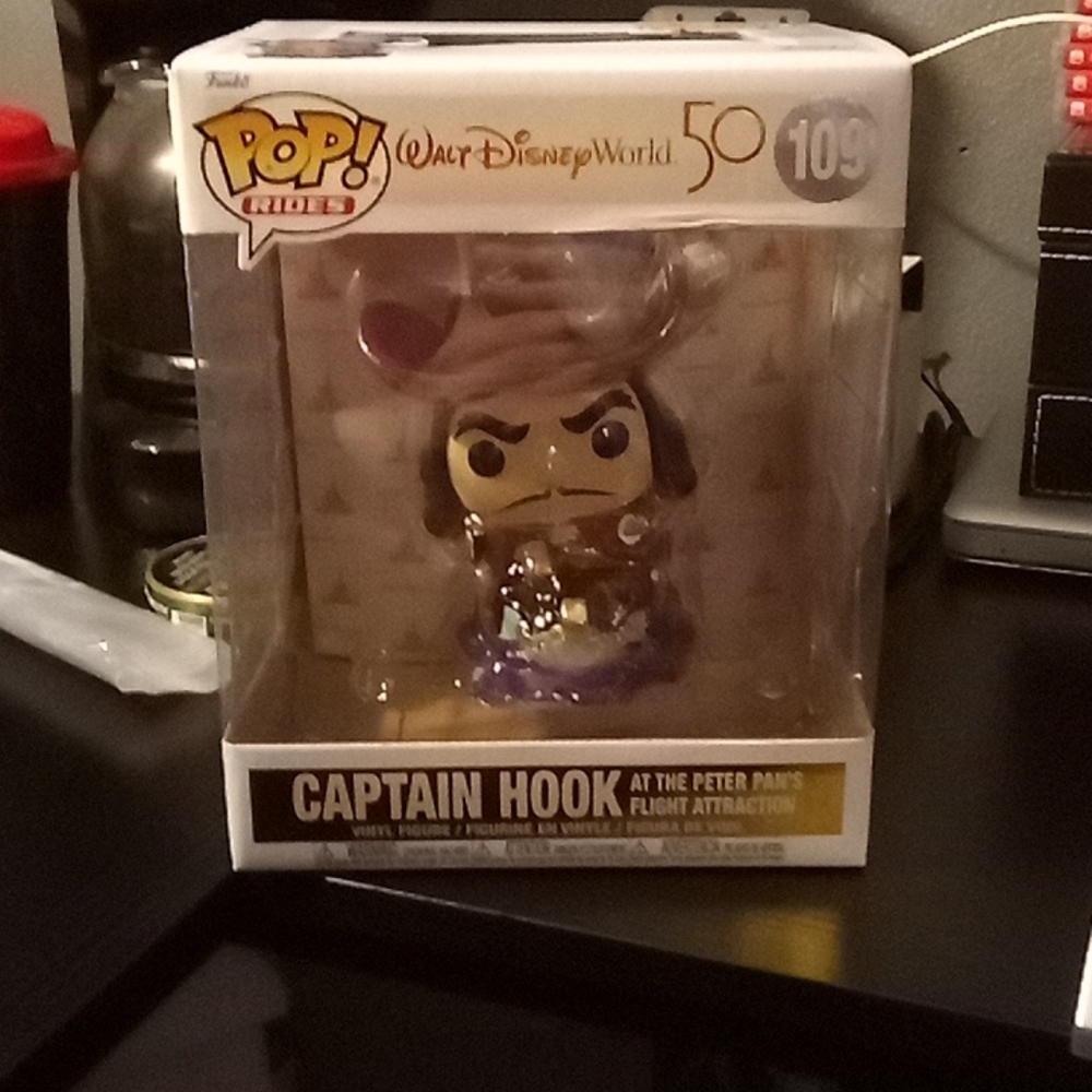 Captain hook Pop figure